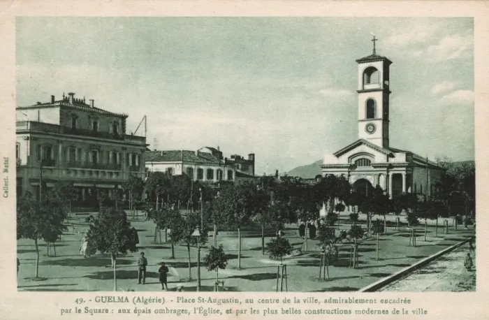 Framed Print : Saint Augustin Square, Guelma, NE Algeria Framed Print : Saint Augustin Square, Guelma, NE Algeria