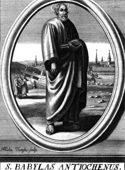 Framed Print : Saint Babylas / Burgh Eng Framed Print : Saint Babylas / Burgh Eng