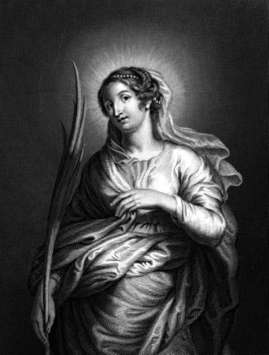 Framed Print : Saint Barbara Framed Print : Saint Barbara
