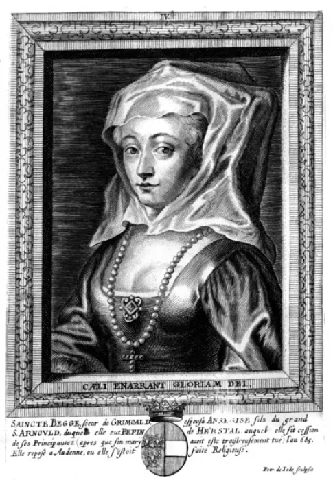 Framed Print : Saint Begge Framed Print : Saint Begge