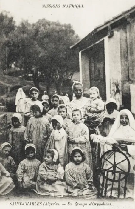 Framed Print : Saint-Charles - Algeria - Orphans Framed Print : Saint-Charles - Algeria - Orphans
