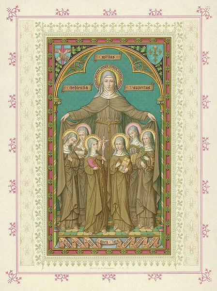 Saint Clare and Sisters