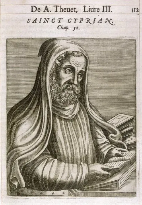 Framed Print : Saint Cyprian Framed Print : Saint Cyprian