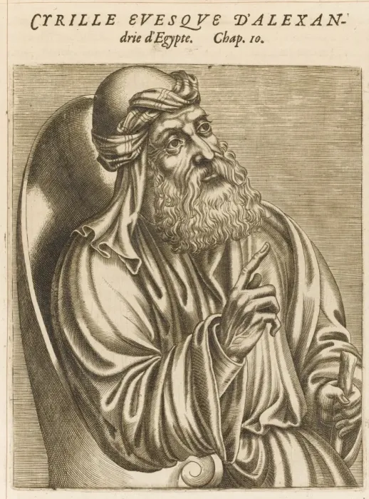 Framed Print : Saint Cyril / Thevet 1584 Framed Print : Saint Cyril / Thevet 1584