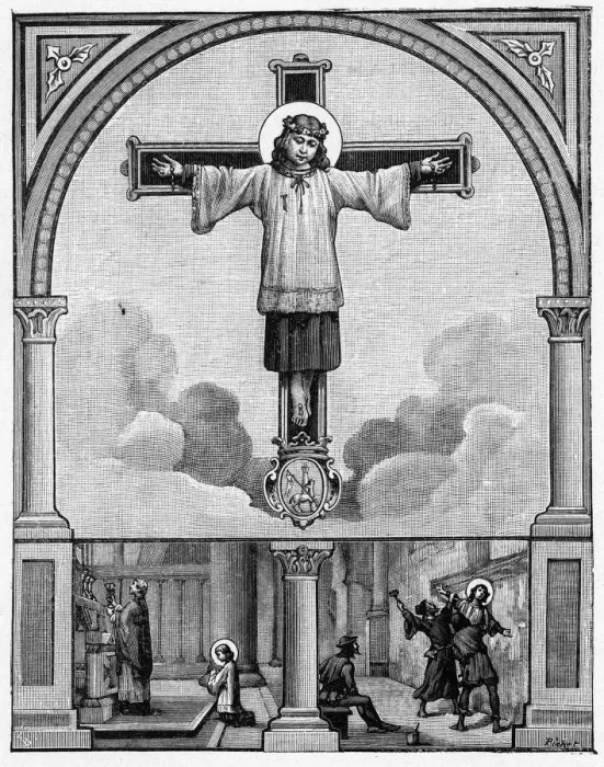 Framed Print : SAINT DOMINIQUE OF VAL Framed Print : SAINT DOMINIQUE OF VAL