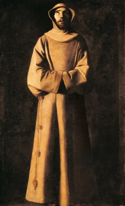 Framed Print : Saint Francis of Assisi after the vision of Pope Nicholas V Framed Print : Saint Francis of Assisi after the vision of Pope Nicholas V