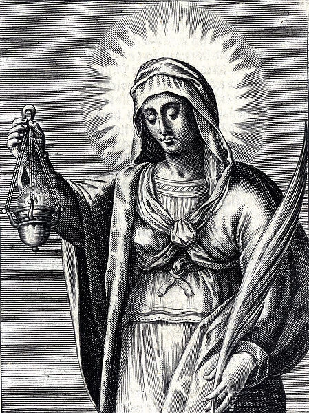 Saint Hiltrude. SAINT HILTRUDE (or Hildetrude) French saint, recluse at Liessies Date