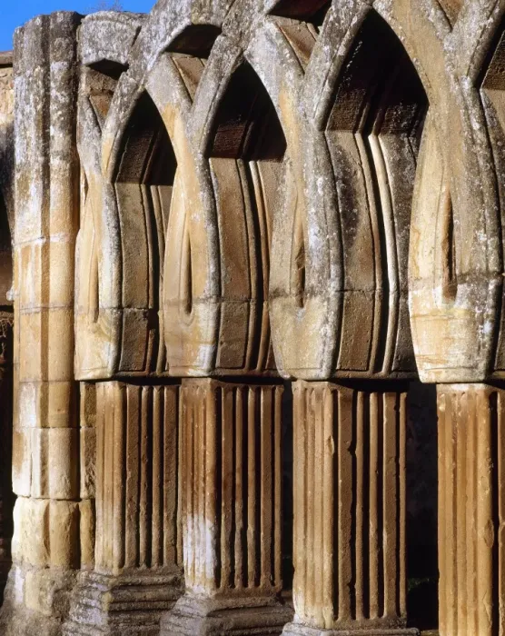Framed Print : Saint John of Douro. Intertwined arches. Soria. Castile Framed Print : Saint John of Douro. Intertwined arches. Soria. Castile