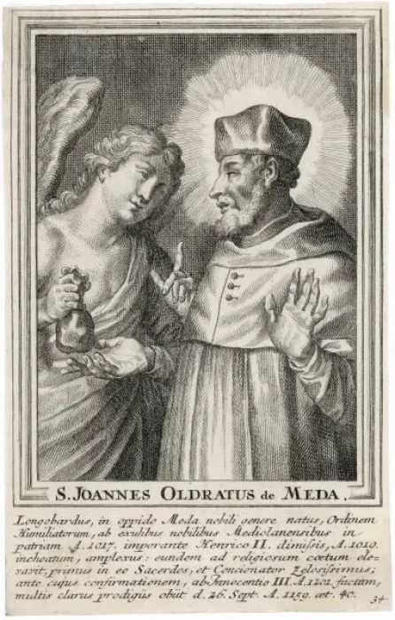 Framed Print : Saint John of Meda Framed Print : Saint John of Meda