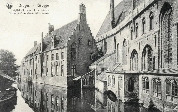 Framed Print : Saint John's Hospital, Bruges, Belgium Framed Print : Saint John's Hospital, Bruges, Belgium