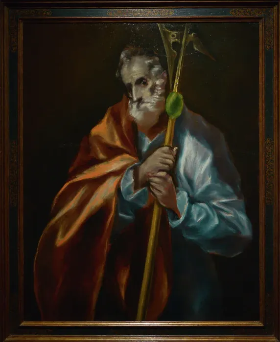 Framed Print : Saint Jude Thaddeus, by El Greco (1541-1614) Framed Print : Saint Jude Thaddeus, by El Greco (1541-1614)