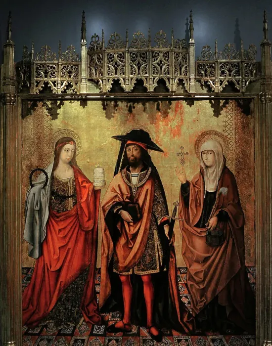Framed Print : Saint Lazarus with his Sisters Martha and Mary Framed Print : Saint Lazarus with his Sisters Martha and Mary