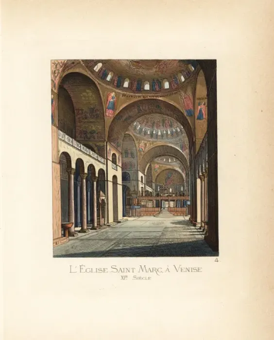 Framed Print : Saint Marks Basilica, Venice, 11th century Framed Print : Saint Marks Basilica, Venice, 11th century