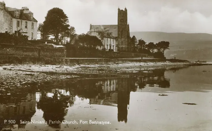 Framed Print : Saint Ninian's Parish Church Port Bannatyne Isle Framed Print : Saint Ninian's Parish Church Port Bannatyne Isle