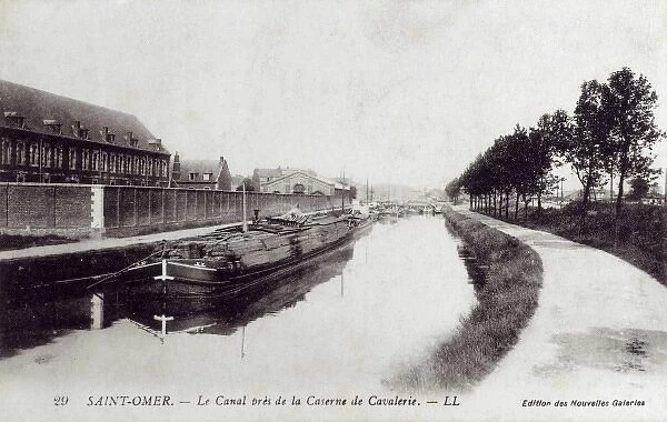 Saint-Omer, France - Canal