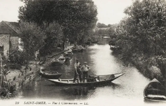 Framed Print : Saint-Omer, France - A Canal view at Clairmarais Framed Print : Saint-Omer, France - A Canal view at Clairmarais