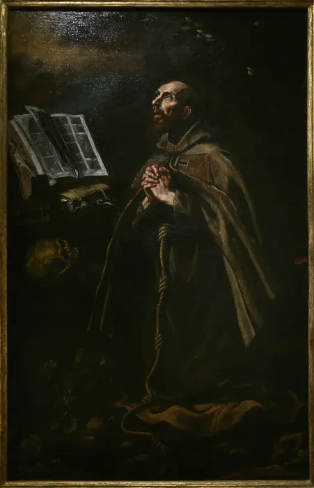 Framed Print : Saint Peter of Alcantara (1499-1562), by Luis Tristan Framed Print : Saint Peter of Alcantara (1499-1562), by Luis Tristan