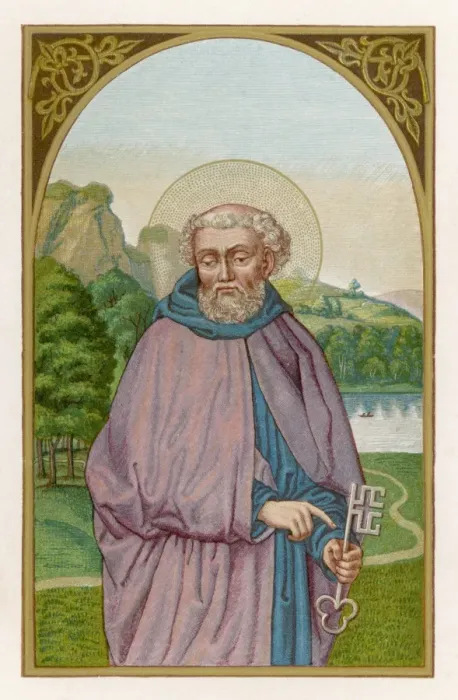 Framed Print : Saint Peter with Key Framed Print : Saint Peter with Key