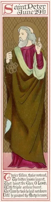 Framed Print : Saint Peter, Pope Framed Print : Saint Peter, Pope