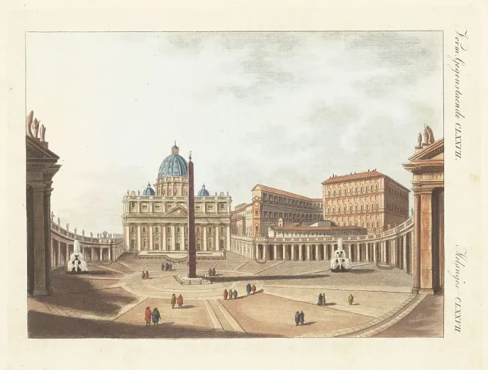 Framed Print : Saint Peter's Basilica and Square, Rome Framed Print : Saint Peter's Basilica and Square, Rome