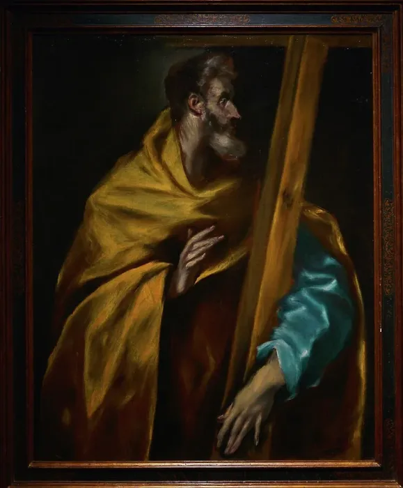 Framed Print : Saint Philip. Portrait by El Greco (1541-1614) Framed Print : Saint Philip. Portrait by El Greco (1541-1614)