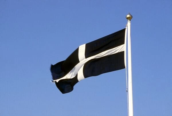 Saint Pirans Flag, Cornwall