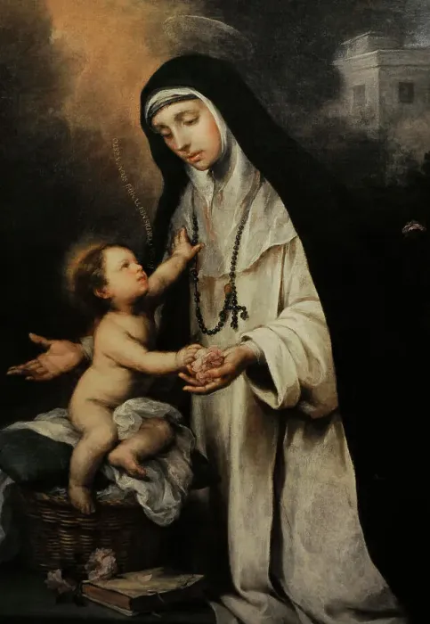 Framed Print : Saint Rose of Lima (1586-1617), circa 1670 Framed Print : Saint Rose of Lima (1586-1617), circa 1670