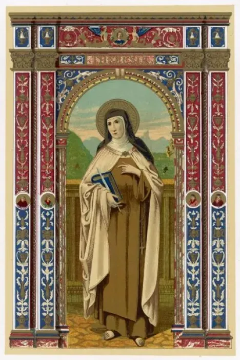 Framed Print : Saint Teresa (Butler) Framed Print : Saint Teresa (Butler)