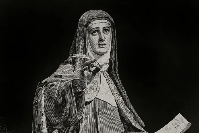 Framed Print : Saint Teresa of Jesus (1515-1682) Framed Print : Saint Teresa of Jesus (1515-1682)