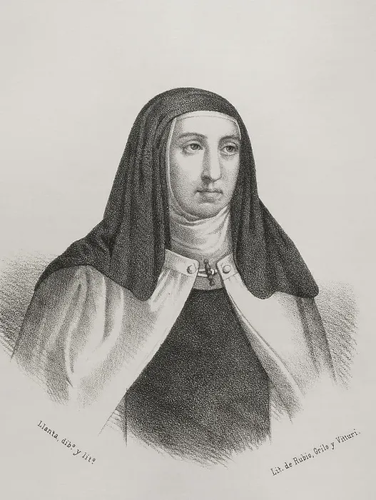 Framed Print : Saint Teresa of Jesus - Carmelite Religious reformer Framed Print : Saint Teresa of Jesus - Carmelite Religious reformer