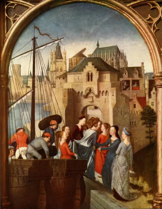 Framed Print : Saint Ursula at Koln Framed Print : Saint Ursula at Koln