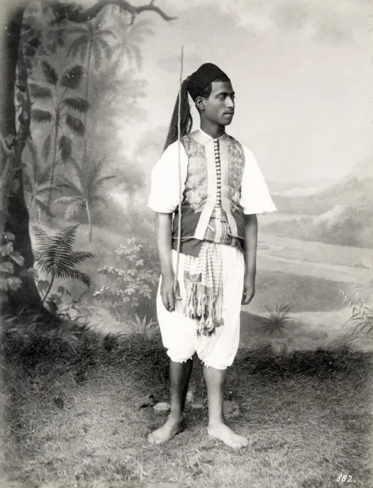 Framed Print : Sais courant or carriage footman, Egypt Framed Print : Sais courant or carriage footman, Egypt