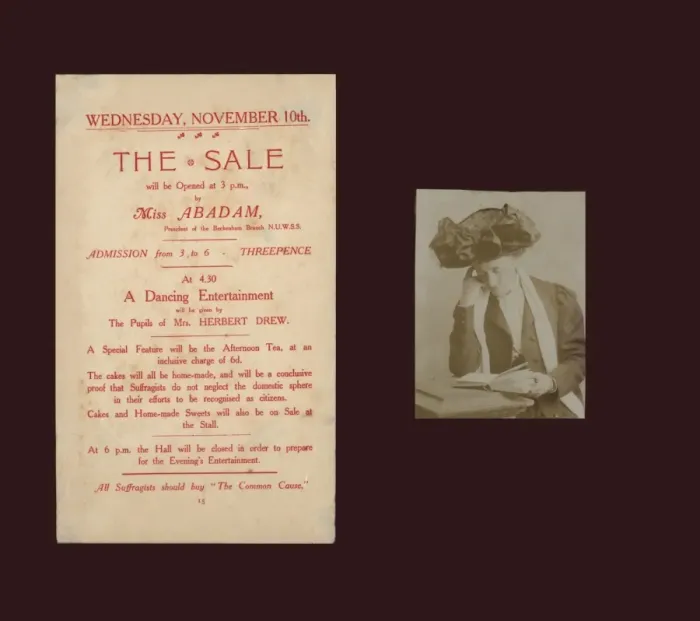 Framed Print : The Sale & Miss Abadam Framed Print : The Sale & Miss Abadam