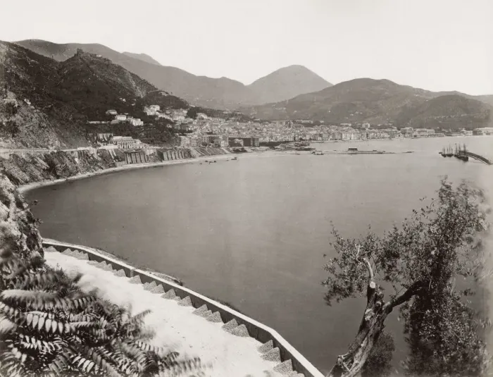 Framed Print : Salerno Italy, along the Mediterranean coast Framed Print : Salerno Italy, along the Mediterranean coast