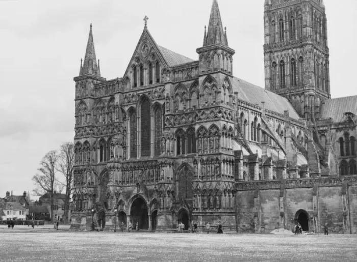 Framed Print : Salisbury Cathedral, Wiltshire Framed Print : Salisbury Cathedral, Wiltshire