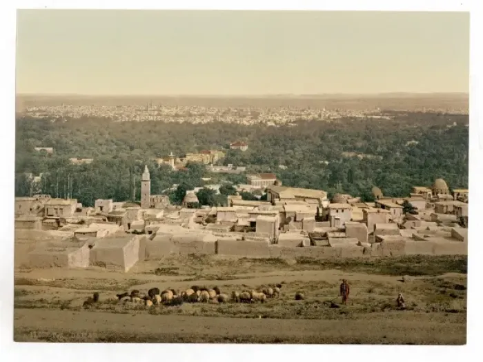 Framed Print : From Sallah, Damascus, Holy Land, (i. e. Syria) Framed Print : From Sallah, Damascus, Holy Land, (i. e. Syria)