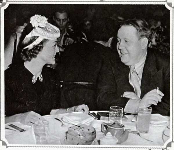 Sally Eilers and Charles Laughton