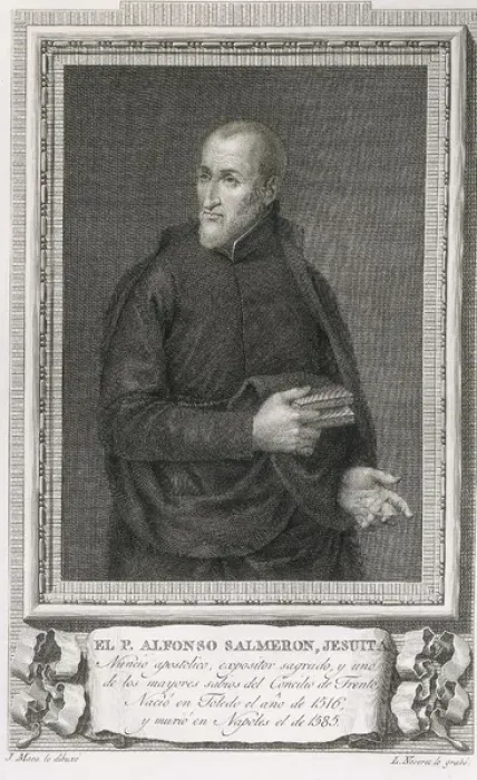 Framed Print : SALMERON, Alfonso (1515-1585). Biblical scholar Framed Print : SALMERON, Alfonso (1515-1585). Biblical scholar