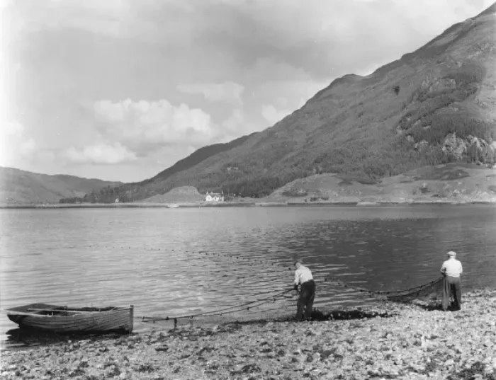 Framed Print : Salmon Fishing Framed Print : Salmon Fishing