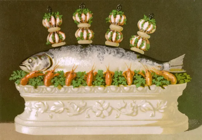 Framed Print : SALMON W / MAYONNAISE Framed Print : SALMON W / MAYONNAISE