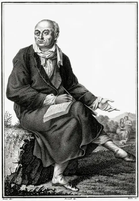 Framed Print : Salomon Gessner Framed Print : Salomon Gessner