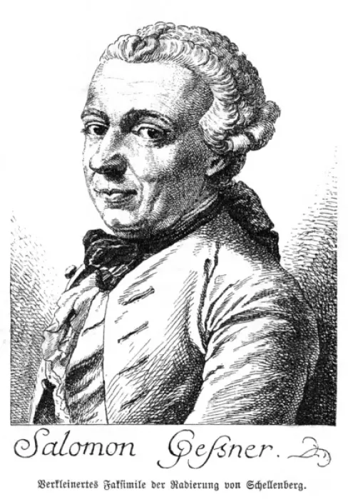 Framed Print : Salomon Gessner - 4 Framed Print : Salomon Gessner - 4