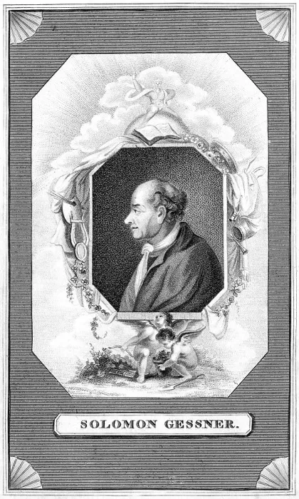 Framed Print : SALOMON GESSNER - 5 Framed Print : SALOMON GESSNER - 5