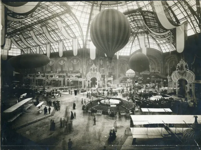 Framed Print : Salon Aeronautique at the Grand Palais, Paris Framed Print : Salon Aeronautique at the Grand Palais, Paris