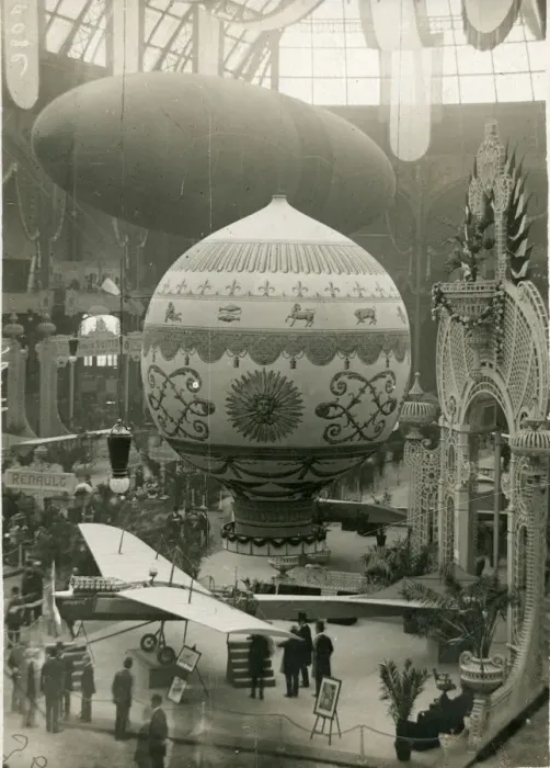 Framed Print : Salon Aeronautique at the Grand Palais, Paris