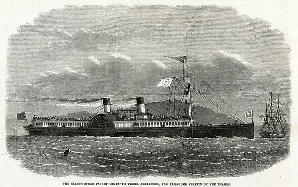 Saloon Steam-Packet Company's vessel Alexandra 1865