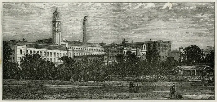 Framed Print : SALTAIRE WORKS Framed Print : SALTAIRE WORKS
