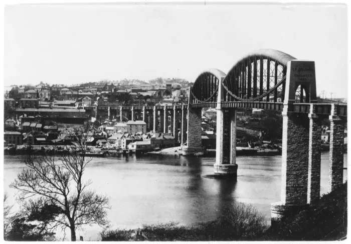 Framed Print : SALTASH - 1890 Framed Print : SALTASH - 1890