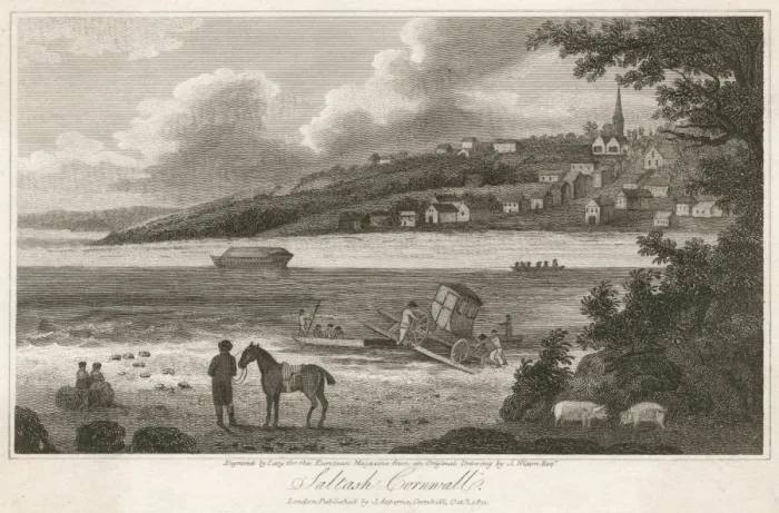 Framed Print : Saltash, Cornwall Framed Print : Saltash, Cornwall