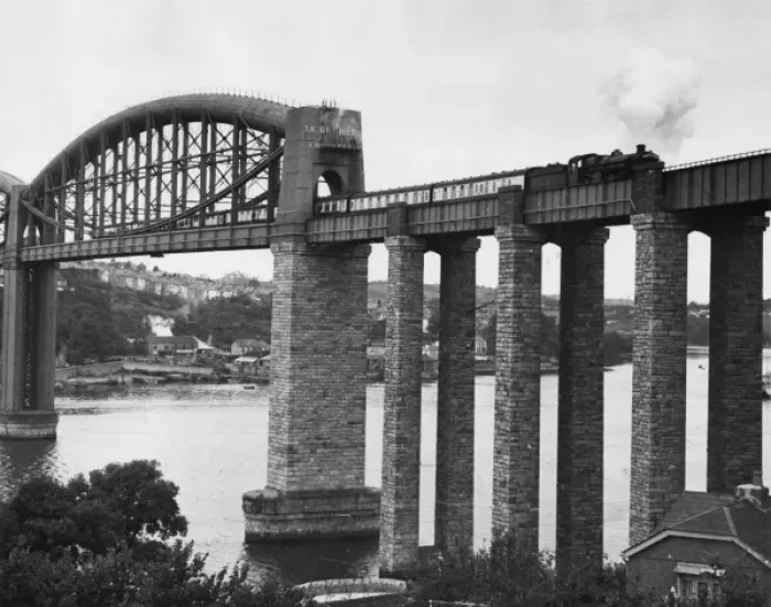 Framed Print : Saltash Viaduct Framed Print : Saltash Viaduct